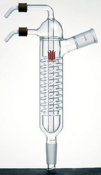 Synthware&#8482; Friedrichs condenser with removable hose connections top joint: ST/NS 24/40, bottom joint: ST/NS 24/40