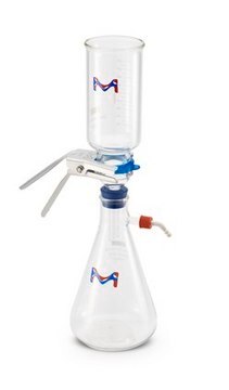 Millipore Classic Glass Filter Holder - Kit 47 mm, Glass frit membrane support, 500 mL funnel