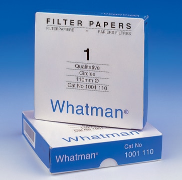 Whatman&#174; qualitative filter paper, Grade 1 circles, diam. 25&#160;mm, pack of 100