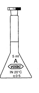 Volac&#174; Mini-Messkolben volume 2&#160;mL, accuracy: ±0.025&#160;mL