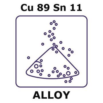 Bronze powder, Cu89%/Sn11%, 150 max. part. size (micron), weight 100&#160;g, condition atomized