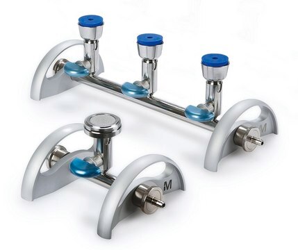 EZ-Fit&#174; Manifold 3-place, for rubber stopper tulip