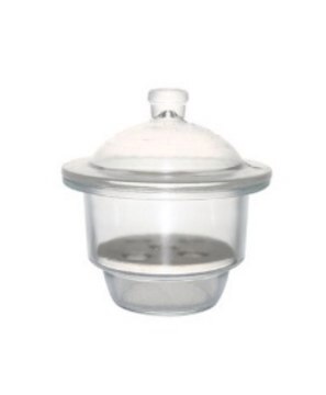 Synthware&#8482; Desiccator with lid and ceramic plate bottle O.D. 150&#160;mm, clear borosilicate glass 3.3