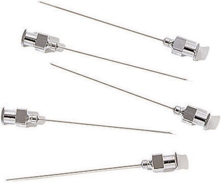 SGE Nadeln für Luer-Lock-Spritzen needle size 23 ga, needle L × O.D. 115&#160;mm × 0.63&#160;mm, point style, 2