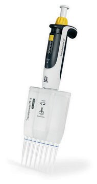 BRAND&#174; Transferpette&#174; S Multichannel Pipette capacity (5-50&#160;&#956;L), 12-channel, adjustable volume, M12-50, DE-M