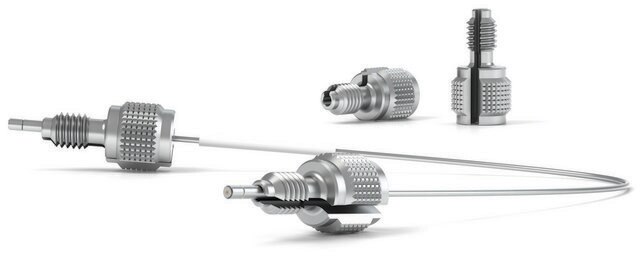 MarvelX&#8482; UHPLC Connection Systems PEEK Lined Stainless Steel Tubing, I.D. × L 100&#160;&#956;m × 350&#160;mm