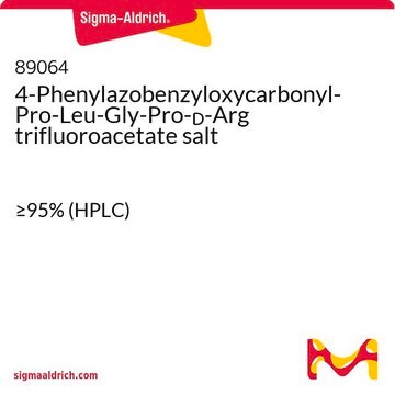 4-Phenylazobenzyloxycarbonyl-Pro-Leu-Gly-Pro-D-Arg trifluoroacetate salt &#8805;95% (HPLC)