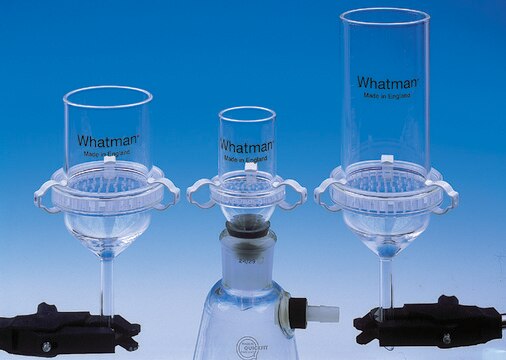 Whatman&#174; glass microfiber filtration funnel Filter Funnel, 3-piece, volume 200&#160;mL, diam. 90&#160;mm