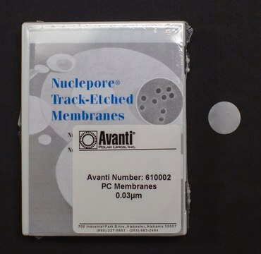 PC Membranes 0.03um Avanti Polar Lipids