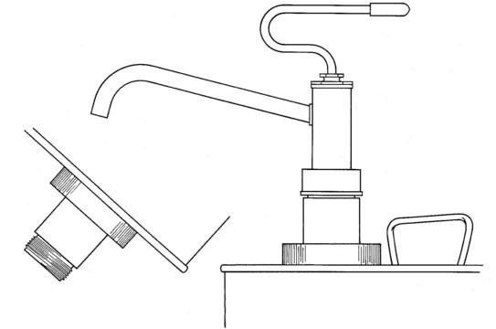 Aldrich&#174; Pump N’ Pour can adapter NPTM 2&#160;in.