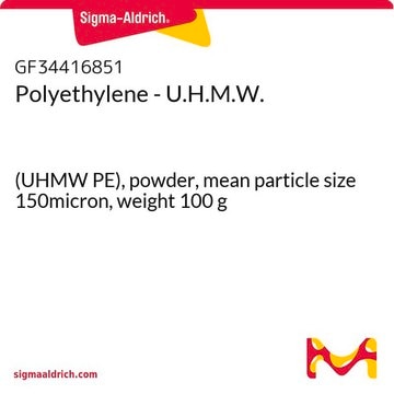 Polyethylene - U.H.M.W. (UHMW PE), powder, mean particle size 150micron, weight 100&#160;g