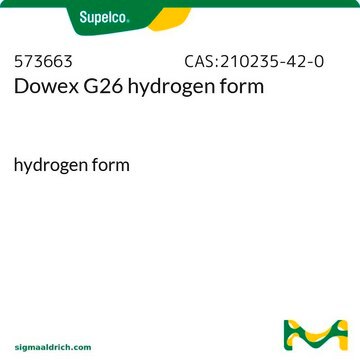 Dowex G26 Wasserstoffform hydrogen form