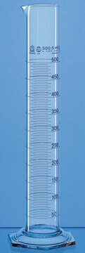 BRAND&#174; USP BLAUBRAND&#174; class A measuring cylinder, tall form volume 100&#160;mL