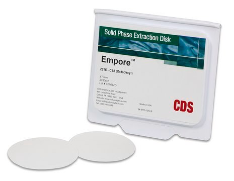 Empore&#8482; SPE Disks matrix active group C18, diam. 47&#160;mm, pk of 20