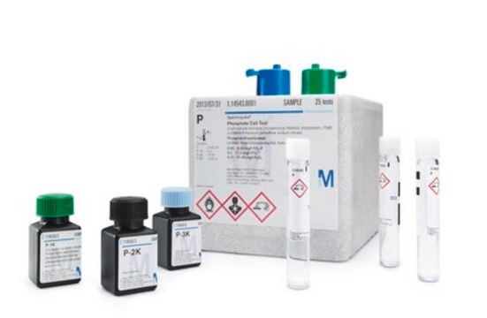 Nitrate Cell Test photometric, 0.5-25.0&#160;mg/L (NO3-N), 2.2-110.7&#160;mg/L (NO3-), Spectroquant&#174;