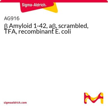 &#946; Amyloid 1-42, a&#946;, scrambled, TFA, recombinant E. coli