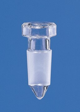 BRAND&#174; BISTABIL&#174; ground glass stopper, conical joint joint: ST/NS 12/21