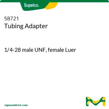 Tubing Adapter 1/4-28 male UNF, female Luer