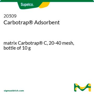 Carbotrap&#174; Adsorbent matrix Carbotrap&#174; C, 20-40&#160;mesh, bottle of 10&#160;g