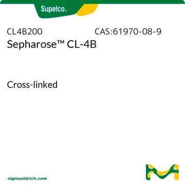 Sepharose&#8482; CL-4B Cross-linked