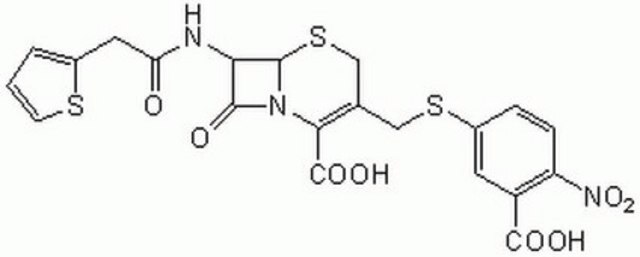 CENTA &#946;-Lactamasesubstrat CENTA &#946;-Lactamase Substrate, CAS 9073-60-3, is a chromogenic &#946;-lactamase substrate for both Gram-negative and Gram-positive bacteria.