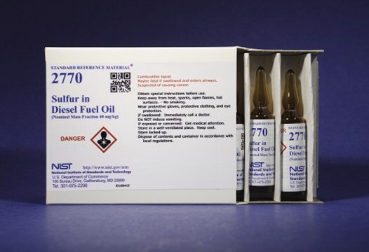 Schwefel in Dieselkraftstoff NIST&#174; SRM&#174; 2770, (40 mg/kg)