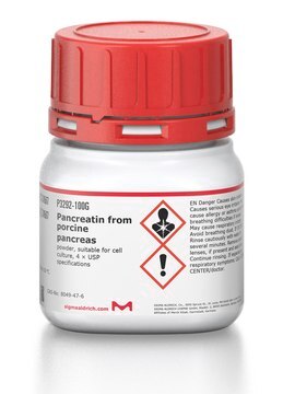 Pancreatin aus Schweinepankreas powder, suitable for cell culture, 4&#160;× USP specifications