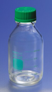 PYREXPLUS&#174; Coated Round Media Storage Bottles capacity 1000&#160;mL