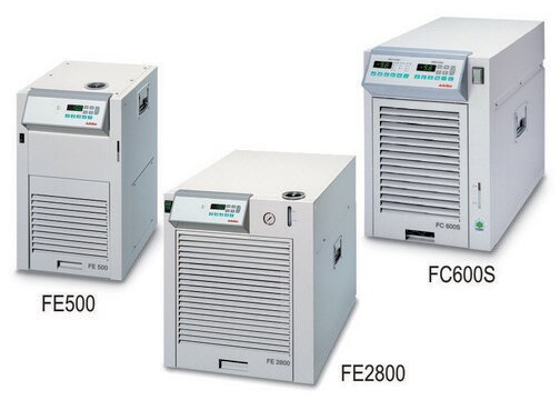 Julabo&#174; recirculating coolers FC600, AC/DC input 240 V AC, temperature -20-80 °C