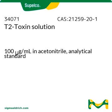 T2-Toxin -Lösung 100&#160;&#956;g/mL in acetonitrile, analytical standard