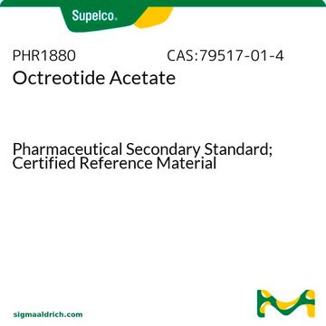 Octreotid-Acetat Pharmaceutical Secondary Standard; Certified Reference Material