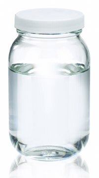 Wheaton Weithalsflasche capacity 16&#160;oz (500&#160;mL), clear, white polypropylene cap, vinyl flat liner