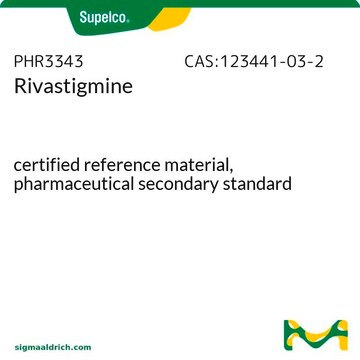 Rivastigmin certified reference material, pharmaceutical secondary standard