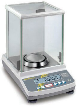 Kern analytical balance ABJ 120-4NM, AC/DC input 220 V AC, Schuko plug