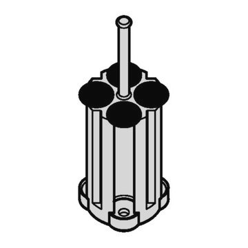 Eppendorf&#174; Adapter for 85/100 mL Round Bucket holds Vacutainer and Falcon tubes 2.6-7ml, pack of 2&#160;ea