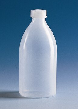 BRAND&#174; narrow-mouth bottle, LDPE capacity 1000&#160;mL