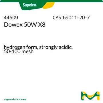 Dowex 50W X8 hydrogen form, strongly acidic, 50-100&#160;mesh