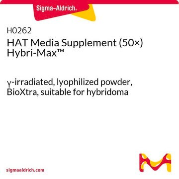 HAT-Medien-Supplement (50×) Hybri-Max&#8482; &#947;-irradiated, lyophilized powder, BioXtra, suitable for hybridoma