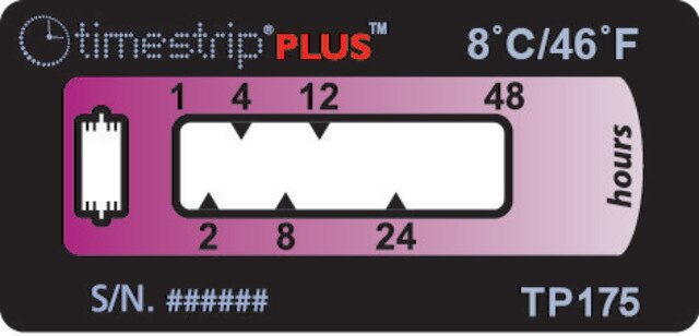 Timestrip PLUS&#8482; 8&nbsp;°C, 48&nbsp;Stunden