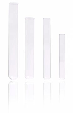 KIMBLE&#174; disposable rimless culture tube round bottom borosilicate glass, tube diam. (16&#160;mm) (85&#160;mm), non-sterile