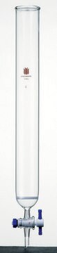 Synthware&#8482; chromatography column with PTFE stopcock and coarse frit L 305&#160;mm