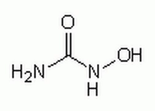 Hydroxyharnstoff Anti-neoplastic agent that blocks DNA replication by inhibiting ribonucleotide reductase.