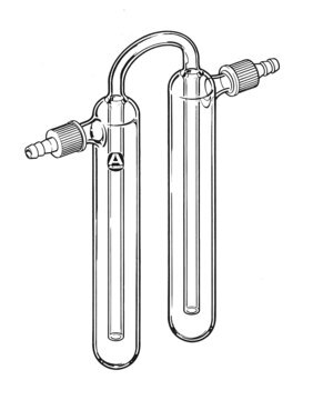 Aldrich&#174; Rückfluss-Blasenzähler mit SafetyBarb&#174; Schlauchanschlüssen capacity 25&#160;mL