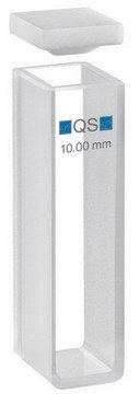 Hellma&#174; Makro-Küvetten für Absorptionsmessungen, Standardzellen High Performance Quartz Glass, spectral range 200-2,500 nm, pathlength 10&#160;mm, chamber volume 3,500&#160;&#956;L