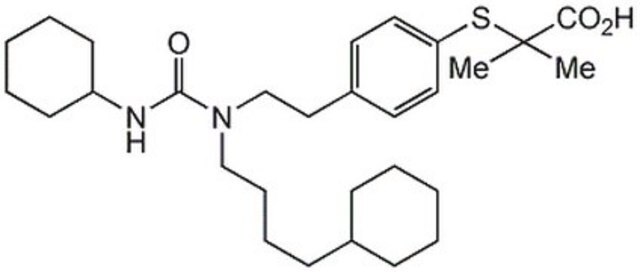 GW7647 A cell-permeable urea-substituted thioisobutyric acid compound that acts as a potent and selective PPAR&#945;.