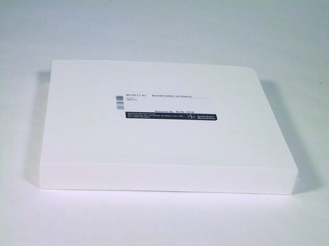 GE blotting paper size 14 x 16 cm