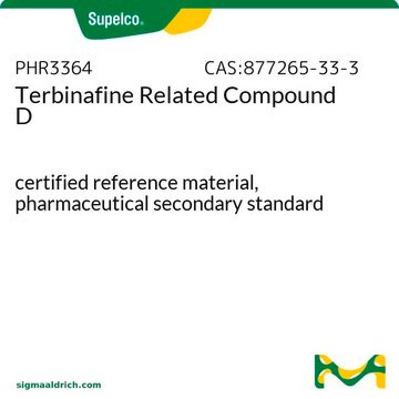 Terbinafine Related Compound D certified reference material, pharmaceutical secondary standard