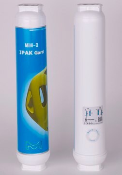 IPAK Gard&#174; 3-5 Vorbehandlungspacks Optimal protection of the reverse osmosis (RO) membrane for Milli-Q&#174; IQ/IX 7003/05 and Milli-Q&#174; EQ 7008/16 water systems.