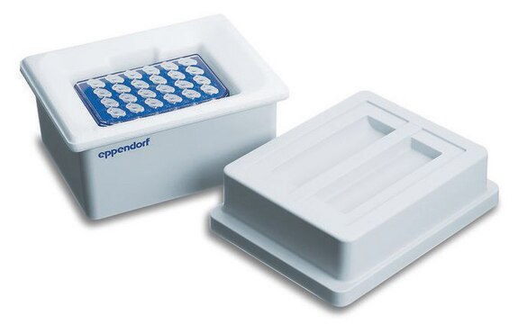 Eppendorf&#174; IsoTherm-System&#174; starter set, includes IsoSafe, IsoRack, 0&nbsp;°C IsoPack and -21&nbsp;°C IsoPack, for tubes, 0.5&#160;mL