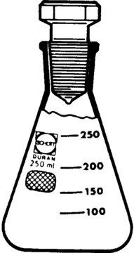 Duran&#174; Erlenmeyer-Kolben mit Stopfen capacity 500&#160;mL